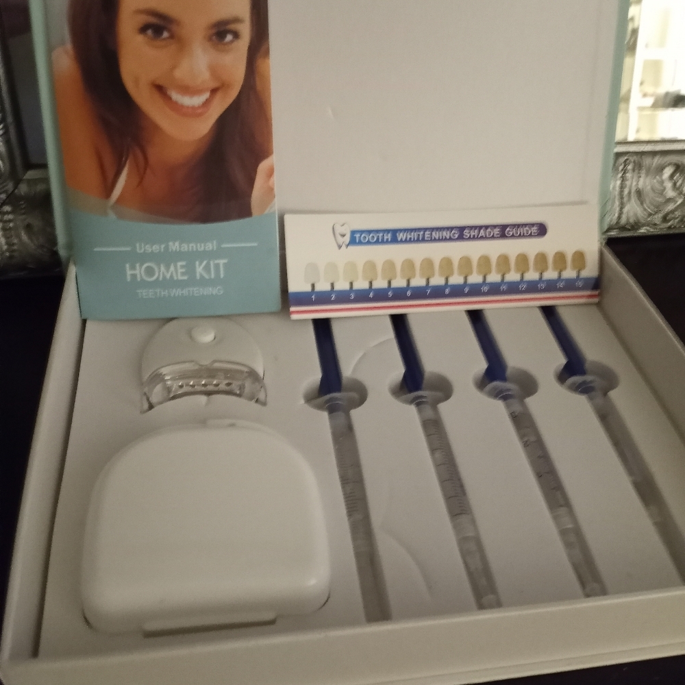 LED professional teeth whitening kit brand new uno